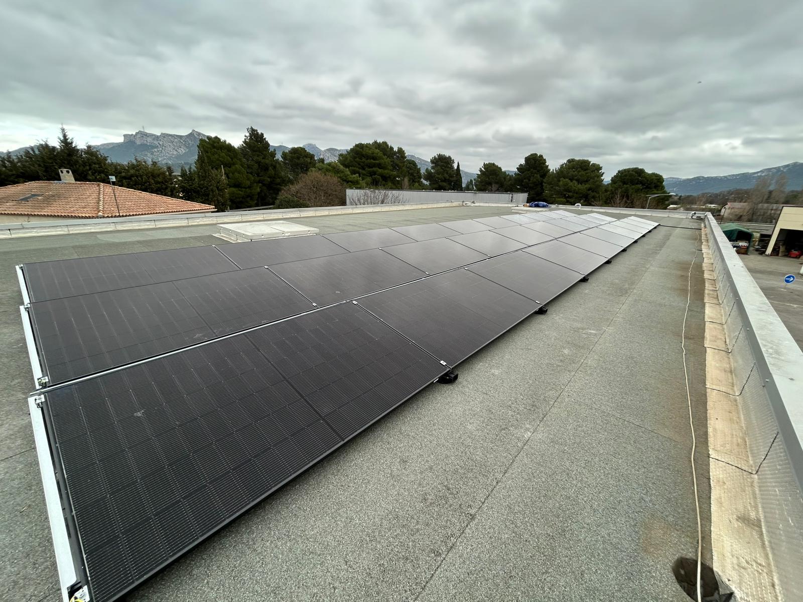 Installation photovoltaïque Aubagne toiture 1 Bourgeois Global