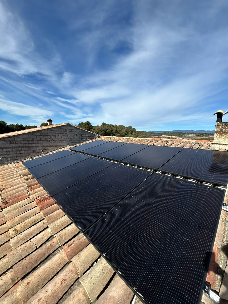 Centrale solaire 4.25 kWc installée sur toiture à Pertuis